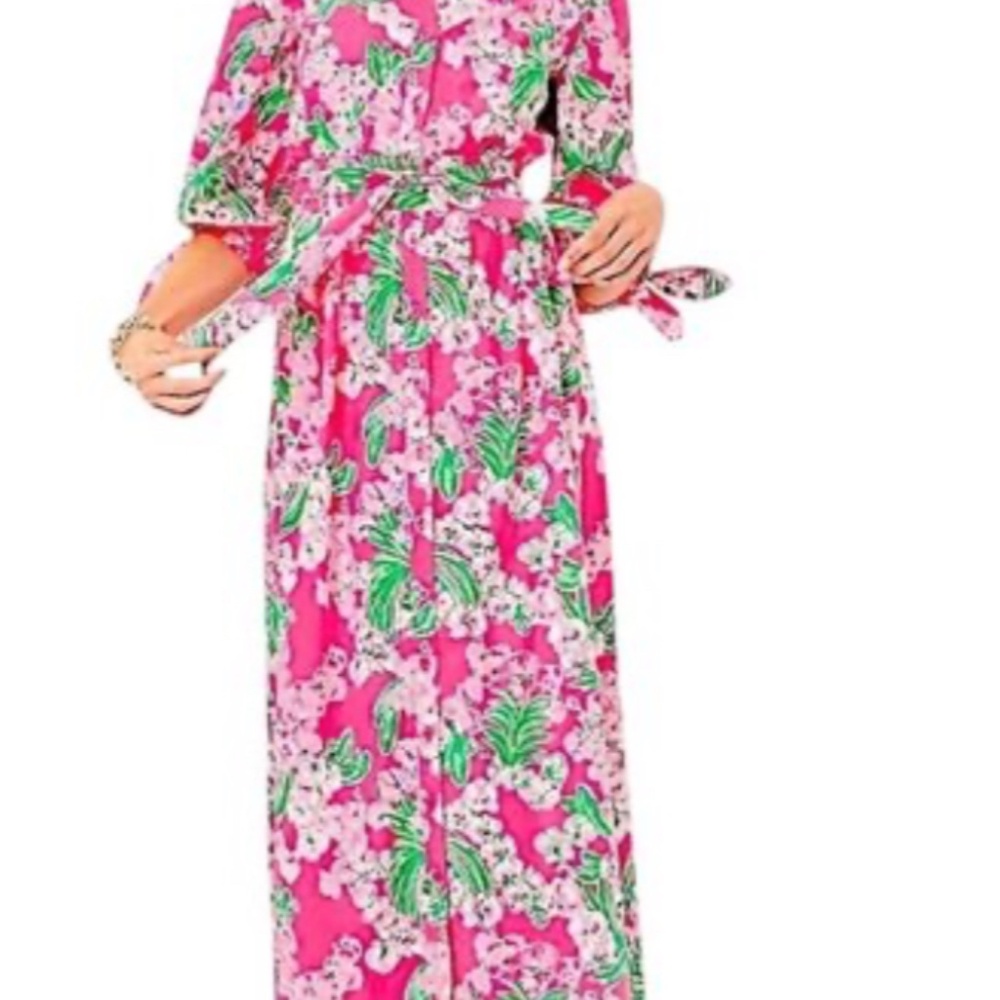 Lilly Pulitzer Amrita 3/4 Sleeve Shirt Dress